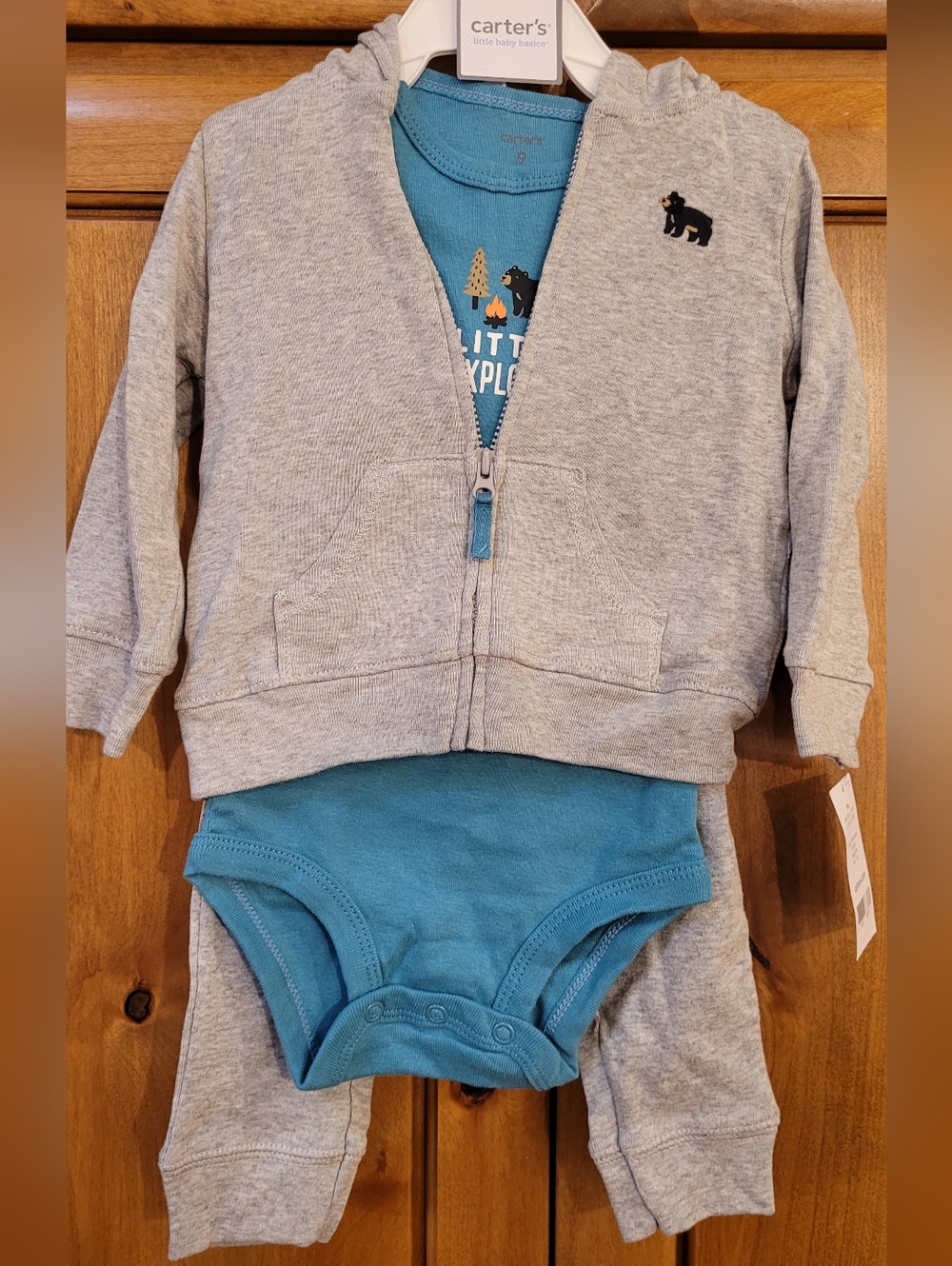 NWT | Carter's Little Explorer Baby Layette Set Boy/Unisex 9m